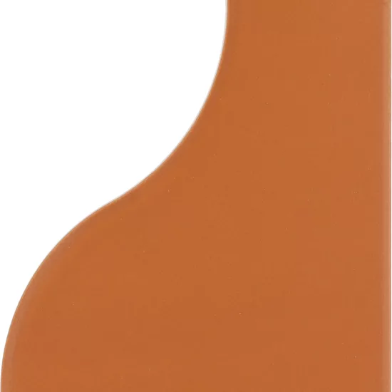Carrelage Curve Sunset Mat 8,3x12 cm - vue de face du carreau
