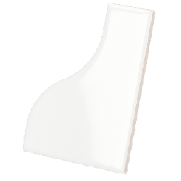 Curve White 8.3x12 cm - carrelage NAIS