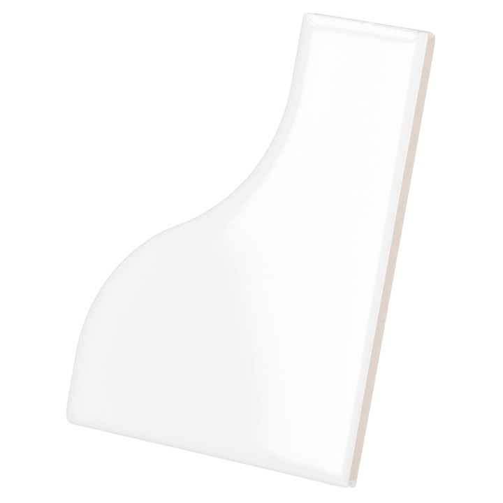 Curve White 8.3x12 cm - carrelage NAIS