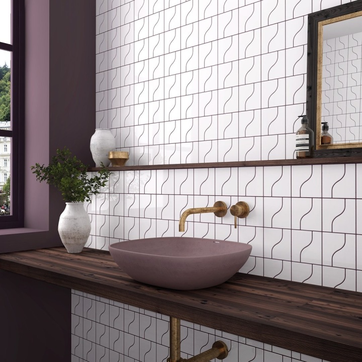 Curve White 8.3x12 cm - carrelage NAIS - image 5