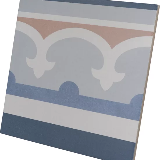 Carrelage Caprice Saint Tropez Border 20x20 cm - vue latérale du carreau