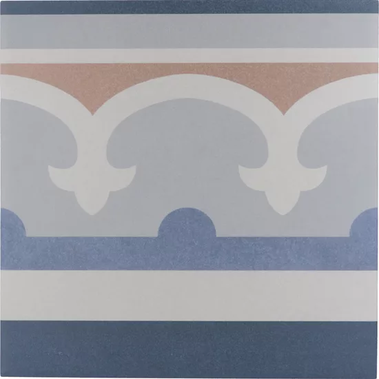 Carrelage Caprice Saint Tropez Border 20x20 cm - vue de face du carreau