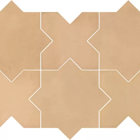 Carrelage Kasbah Fawn 12x12 cm - détail du carreau 4