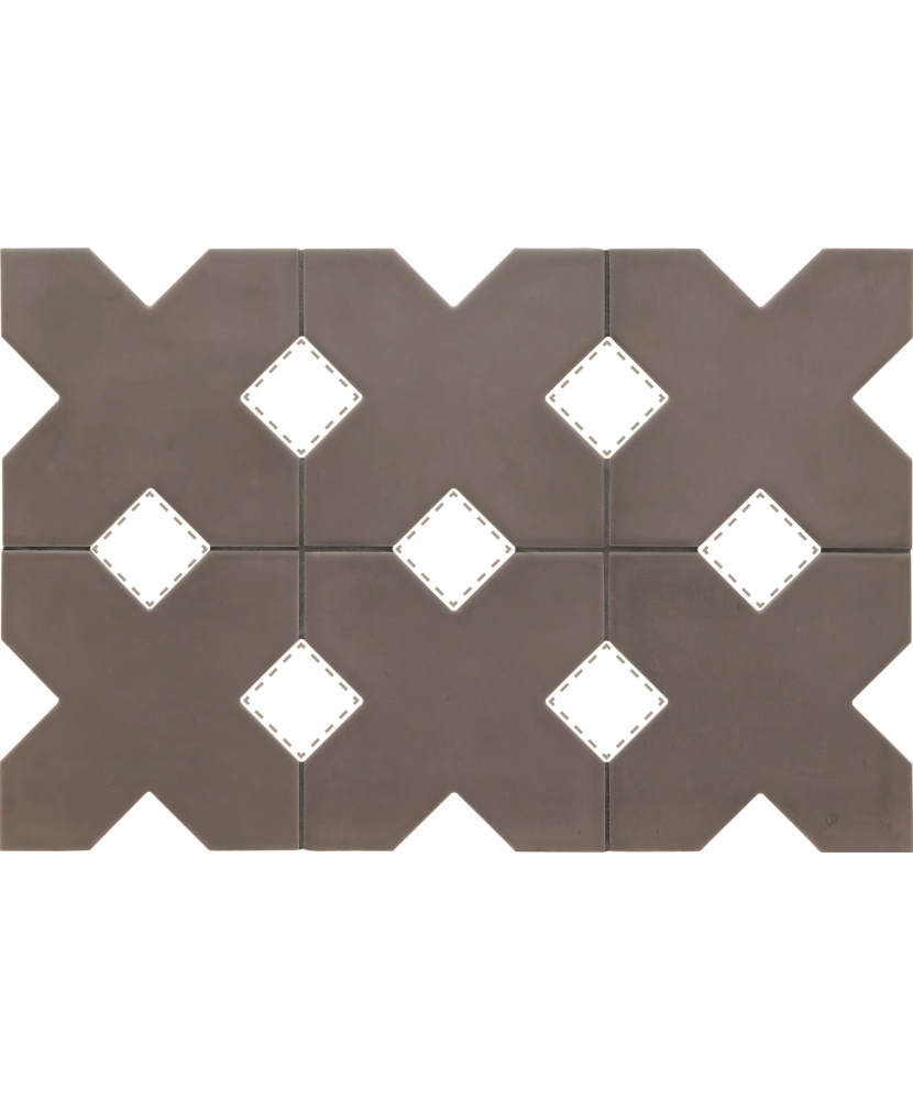 Kasbah Mud 12x12 cm - carrelage NAIS - image 2