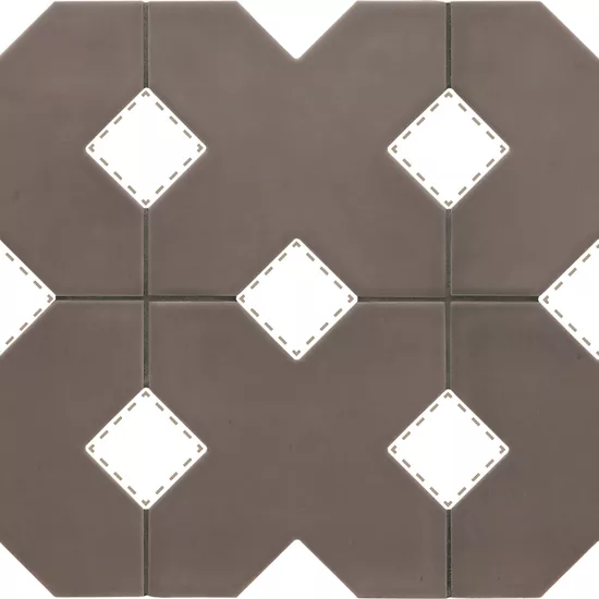 Carrelage Kasbah Mud 12x12 cm - panneau de carreaux