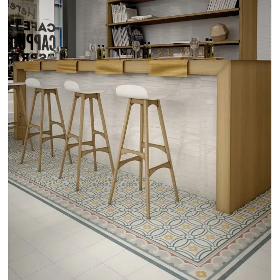 Carrelage Caprice Saint Tropez Border 20x20 cm - mise en situation 2