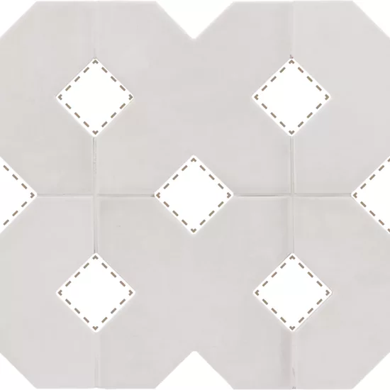 Carrelage Kasbah Smoke 12x12 cm - détail du carreau 2