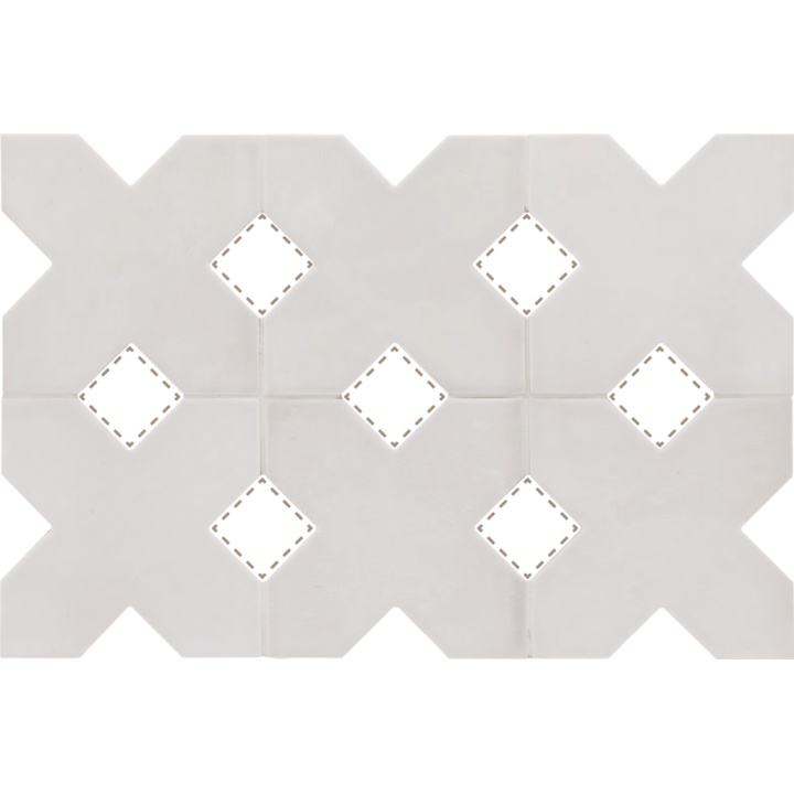 Kasbah Smoke 12x12 cm - carrelage NAIS - image 2