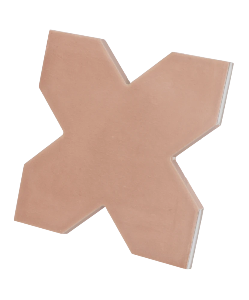 Carrelage Kasbah Terracotta 12x12 cm - détail du carreau