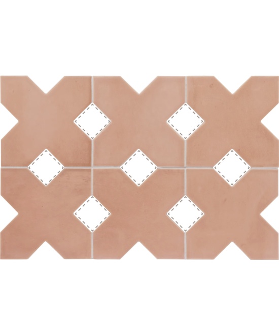 Kasbah Terracotta 12x12 cm - carrelage NAIS - image 2