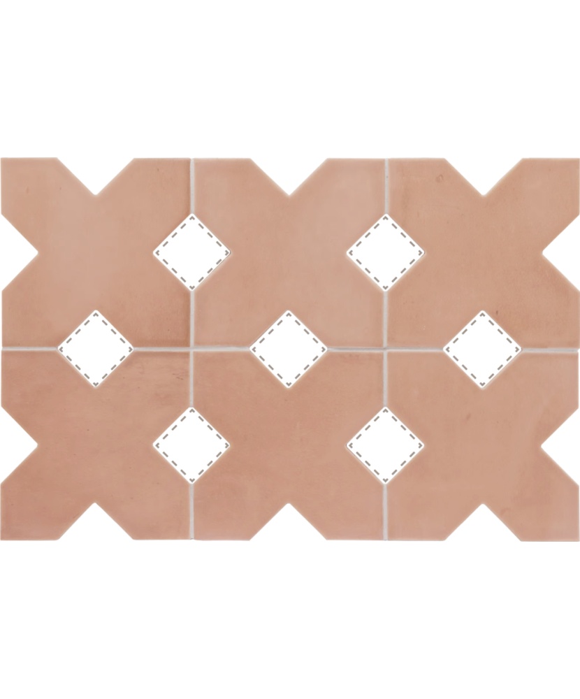 Kasbah Terracotta 12x12 cm - carrelage NAIS - image 2