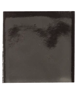 Carrelage Taco Black Hat 3,4x3,4 cm - vue de face du carreau