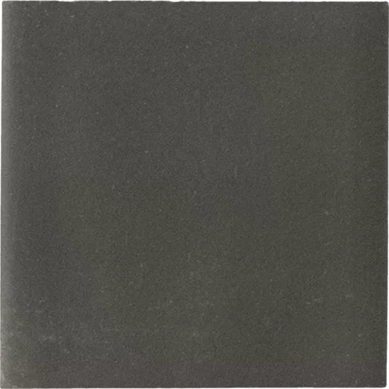 Carrelage Taco Black Hat Mat 3,4x3,4 cm - vue de face du carreau