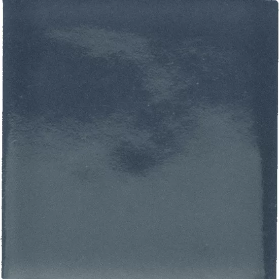 Carrelage Taco Blue Night 3,4x3,4 cm - vue de face du carreau