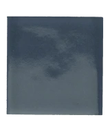 Carrelage Taco Blue Night 3,4x3,4 cm - vue de face du carreau