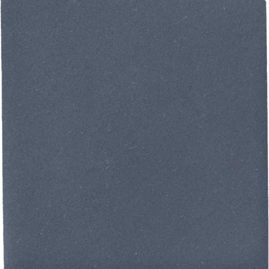 Carrelage Taco Blue Night Mat 3,4x3,4 cm - vue de face du carreau