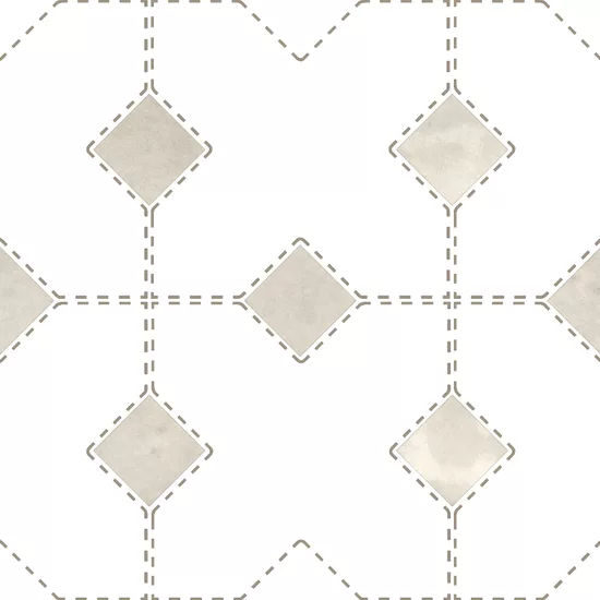 Carrelage Taco Canvas 3,4x3,4 cm - détail du carreau