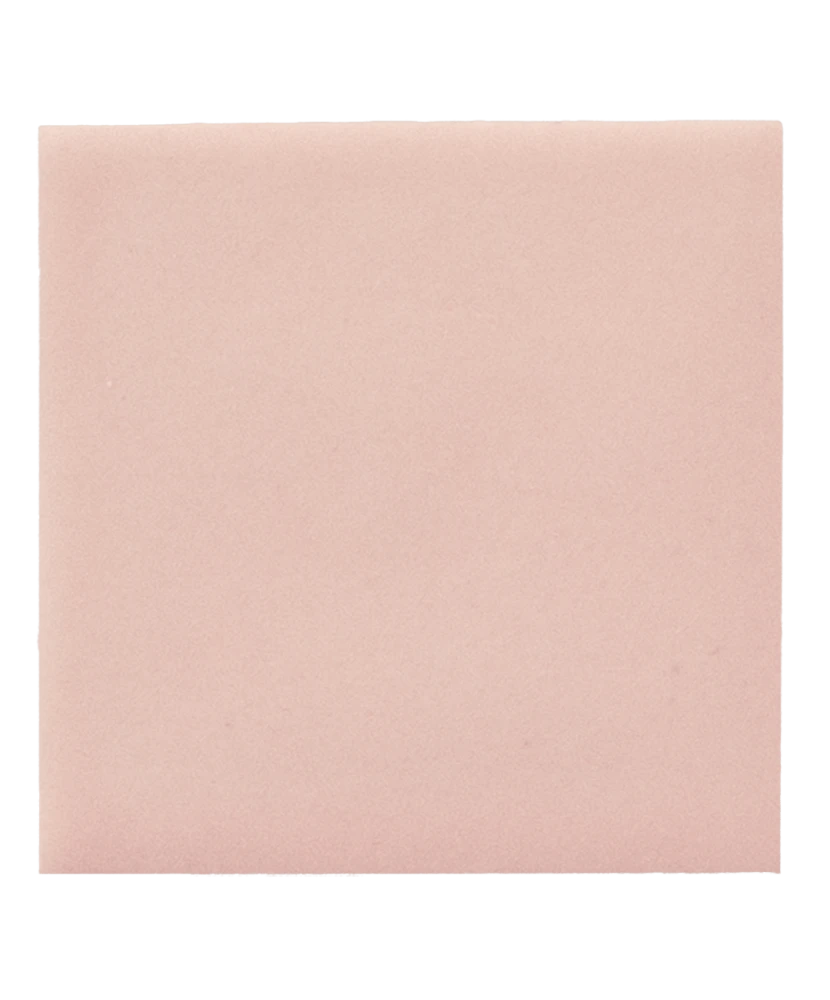 Carrelage Taco Orchard Pink Mat 3,4x3,4 cm - vue de face du carreau