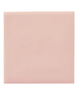 Carrelage Taco Orchard Pink Mat 3,4x3,4 cm - vue de face du carreau