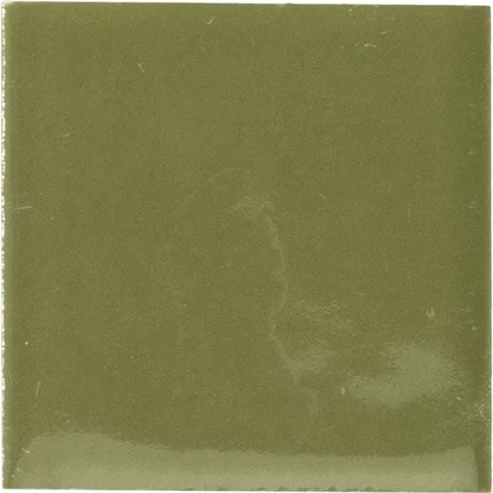Carrelage Taco Verd 3,4x3,4 cm - vue de face du carreau
