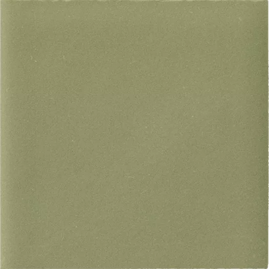 Carrelage Taco Verd Mat 3,4x3,4 cm - vue de face du carreau