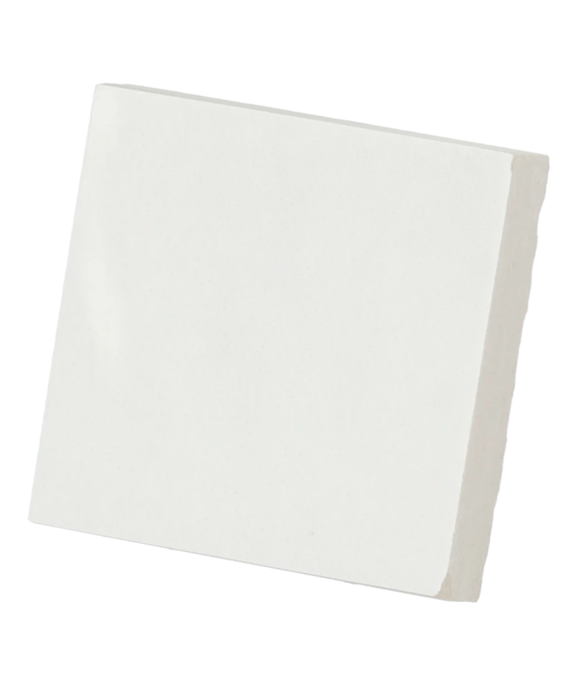Carrelage Taco White 3,4x3,4 cm - vue latérale du carreau