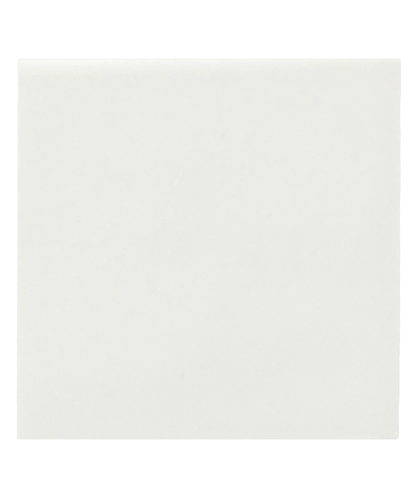 Carrelage Taco White 3,4x3,4 cm - vue de face du carreau