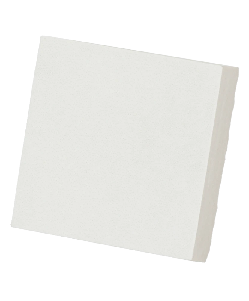 Carrelage Taco White Mat 3,4x3,4 cm - vue latérale du carreau