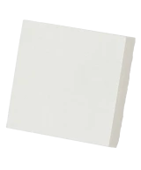 Carrelage Taco White Mat 3,4x3,4 cm - vue latérale du carreau