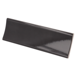 Vibe In Almost Black 6.5x20 cm - carrelage NAIS