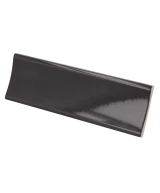 Carrelage Vibe In Almost Black 6,5x20 cm - détail du carreau