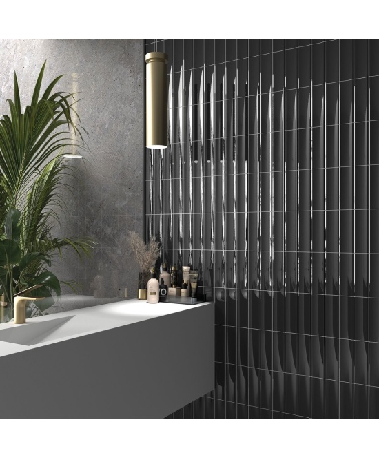 Vibe In Almost Black 6.5x20 cm - carrelage NAIS - image 4