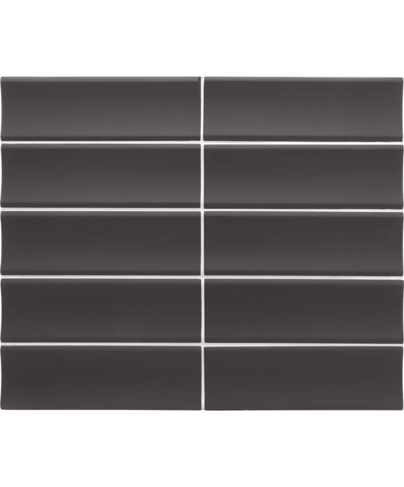 Carrelage Vibe In Almost Black Mat 6,5x20 cm - détail du carreau 2
