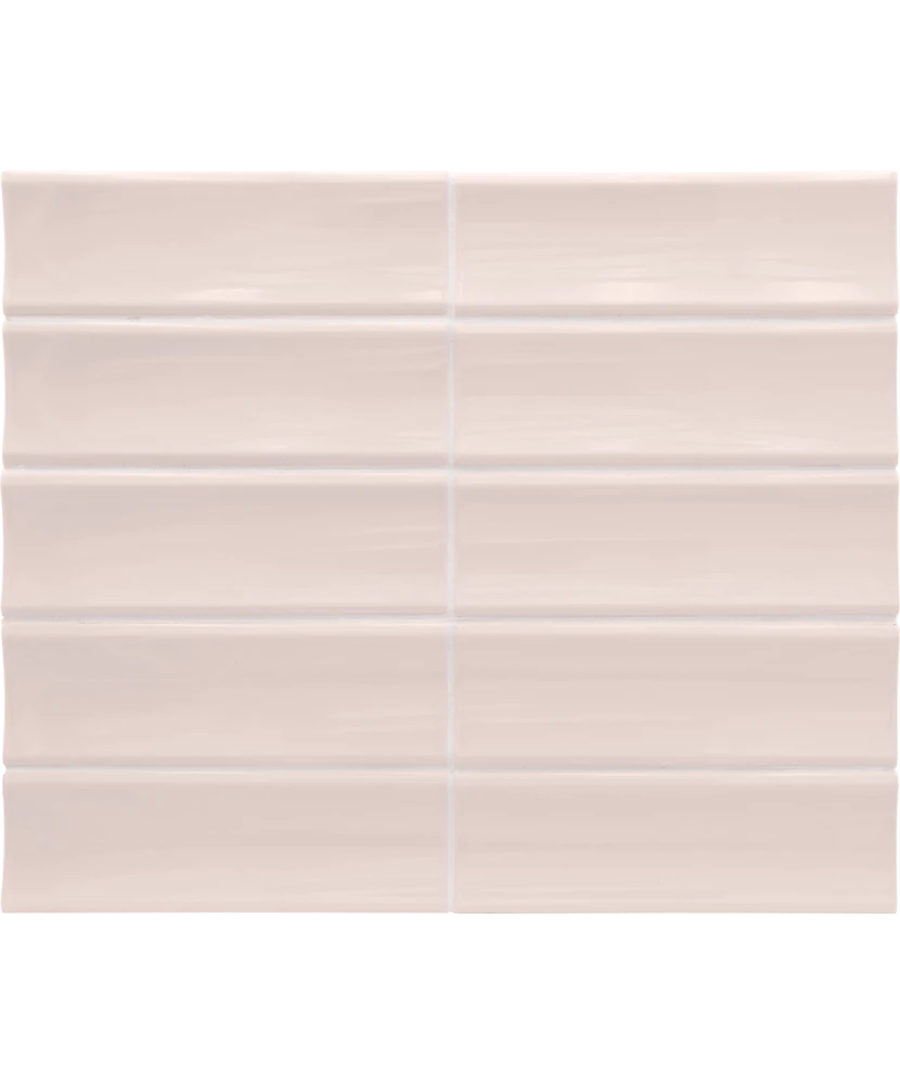 Carrelage Vibe In Fair Pink 6,5x20 cm - détail du carreau 2