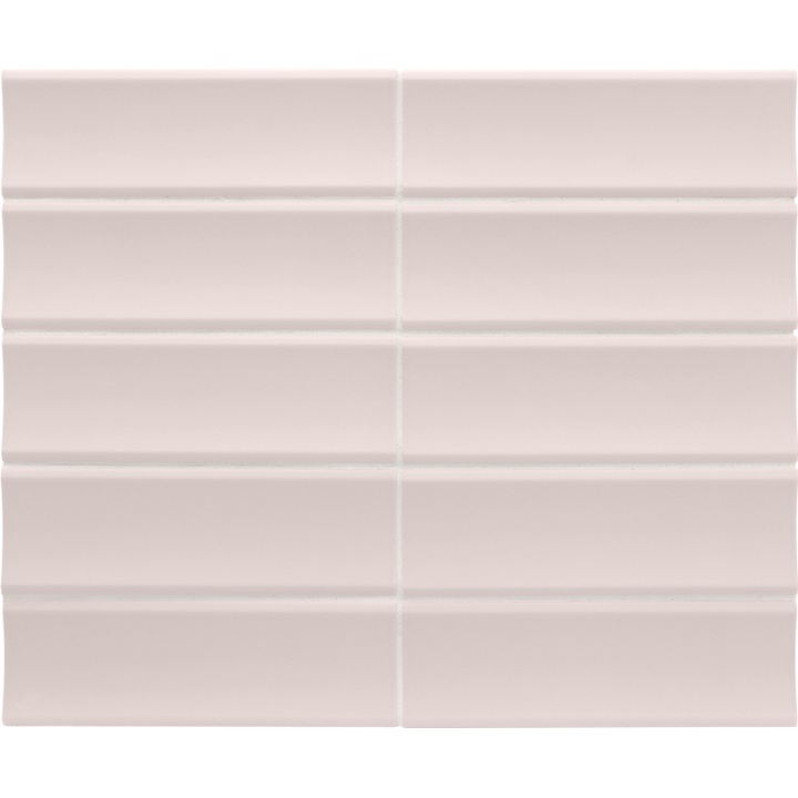 Vibe In Fair Pink Matt 6.5x20 cm - carrelage NAIS - image 2