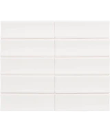 Carrelage Vibe In Gesso White 6,5x20 cm - détail du carreau 2