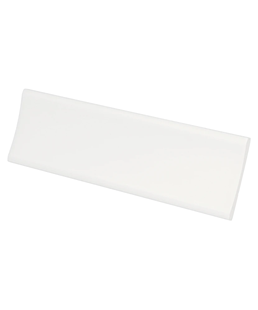 Carrelage Vibe In Gesso White Mat 6,5x20 cm - détail du carreau