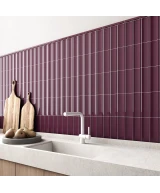 Carrelage Vibe In Gooseberry 6,5x20 cm - vue d’ambiance