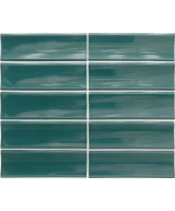 Carrelage Vibe In Newport Green 6,5x20 cm - détail du carreau 2