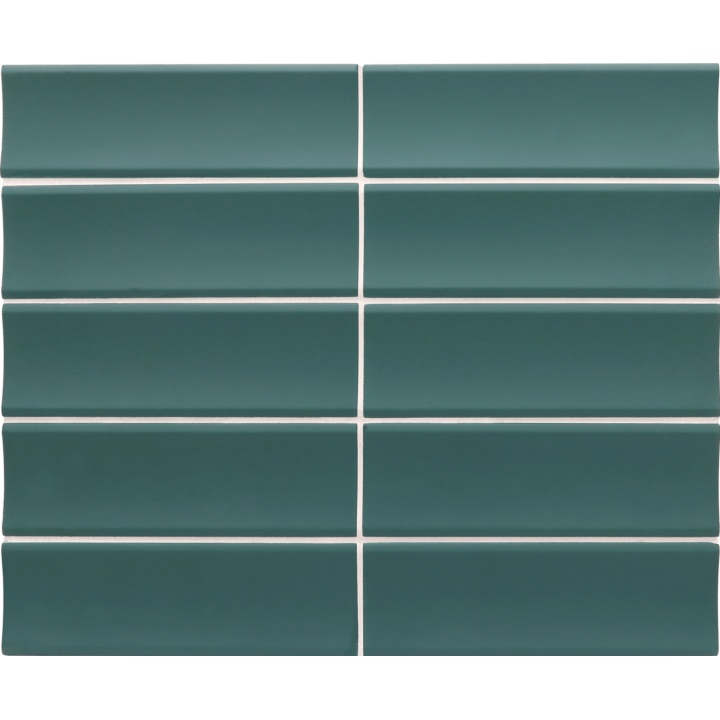 Vibe In Newport Green Matt 6.5x20 cm - carrelage NAIS - image 2