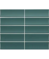 Carrelage Vibe In Newport Green Mat 6,5x20 cm - détail du carreau 2