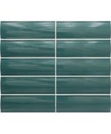 Carrelage Vibe Out Newport Green 6,5x20 cm - détail du carreau 2