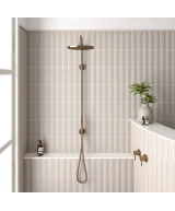 Carrelage Vibe Out Taupe 6,5x20 cm - vue d’ambiance 3