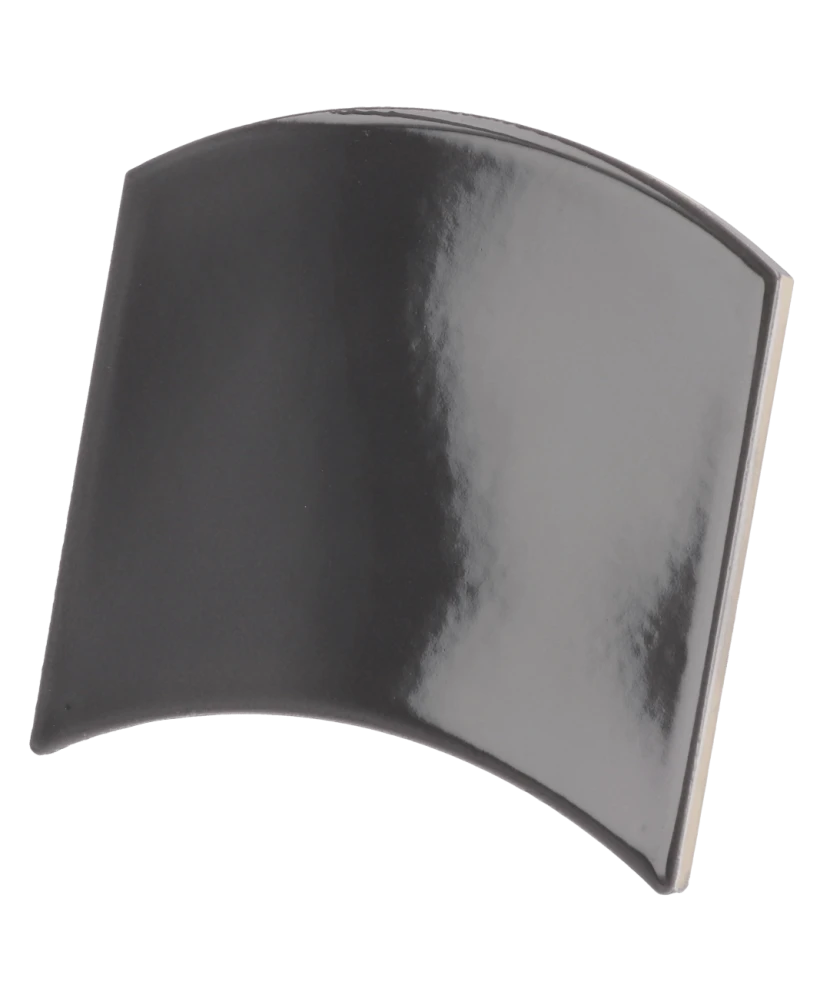 Carrelage Wave Black 12x12 cm - détail du carreau