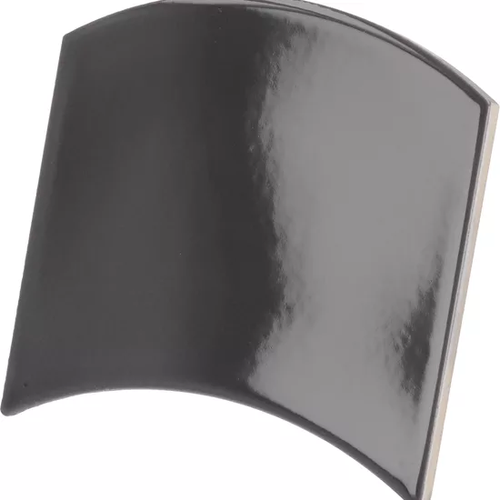 Carrelage Wave Black 12x12 cm - détail du carreau