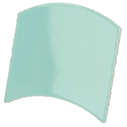 Wave Mint 12x12 cm - carrelage NAIS