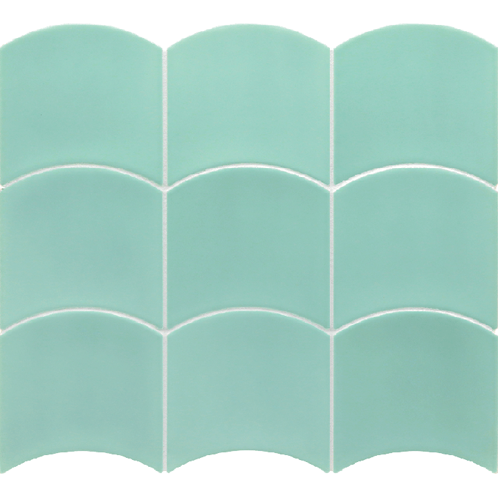 Wave Mint 12x12 cm - carrelage NAIS - image 2