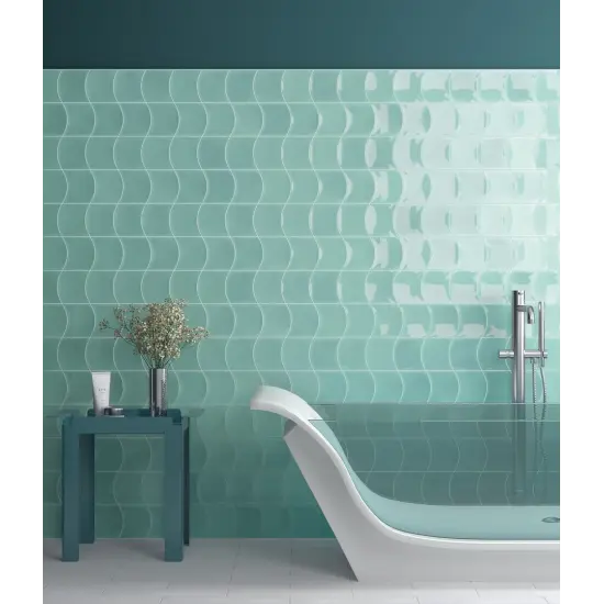 Wave Mint 12x12 cm - carrelage NAIS - image 4