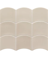 Carrelage Wave Old Cream 12x12 cm - détail du carreau 2
