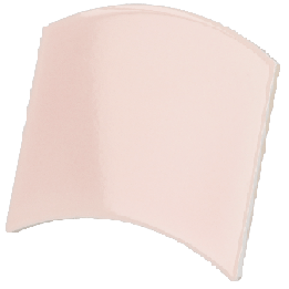 Wave Primrose Pink 12x12 cm - carrelage NAIS